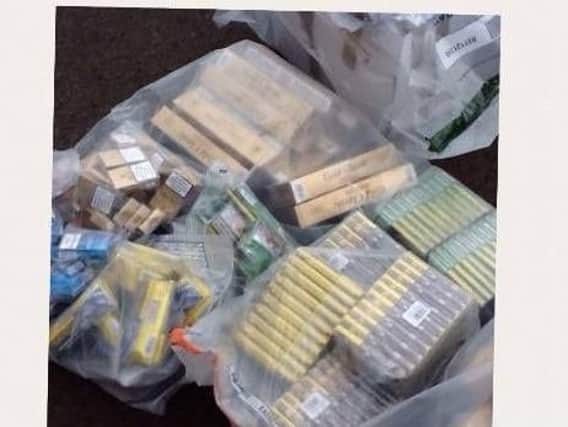 The contraband cigarettes and tobacco were seized in Derry on Thursday.